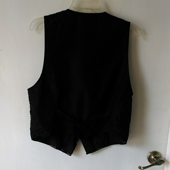 Make Offer! Embroidered Vest Medium - Picture 3 of 3